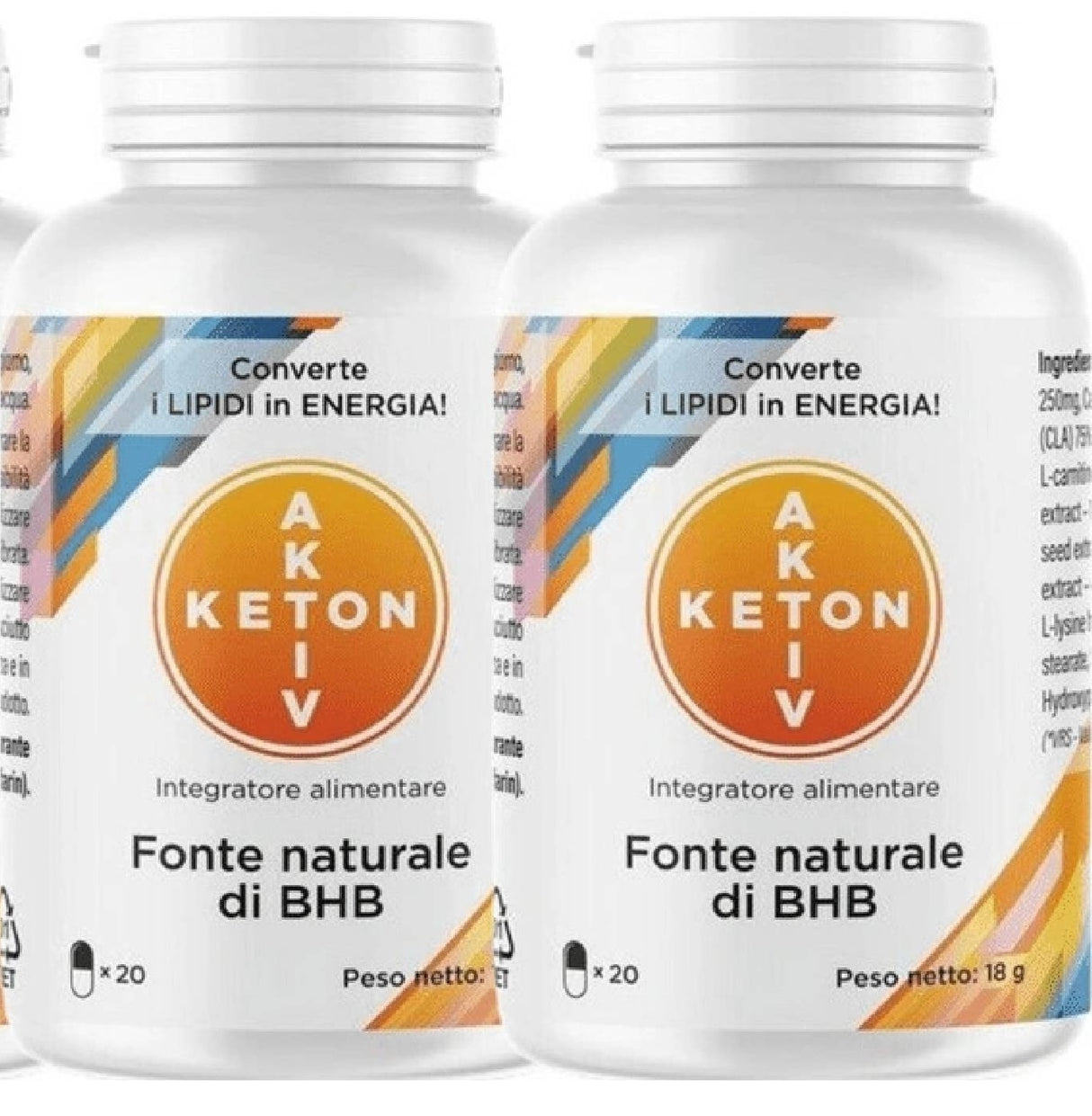 Keton Aktiv - 30 Capsule - con Gymnema Sylvestre, Rhodiola rosea. 20 Capsula