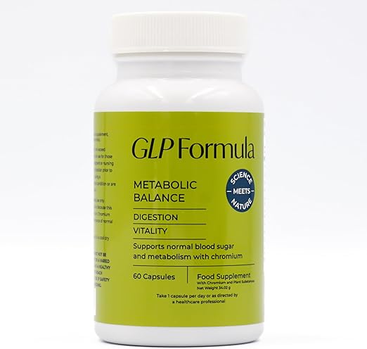 GLP Formula Pflanzen-Komplex + Chrom – Natürliche Unterstützung für Stoffwechsel & Balance – 60 Kapseln